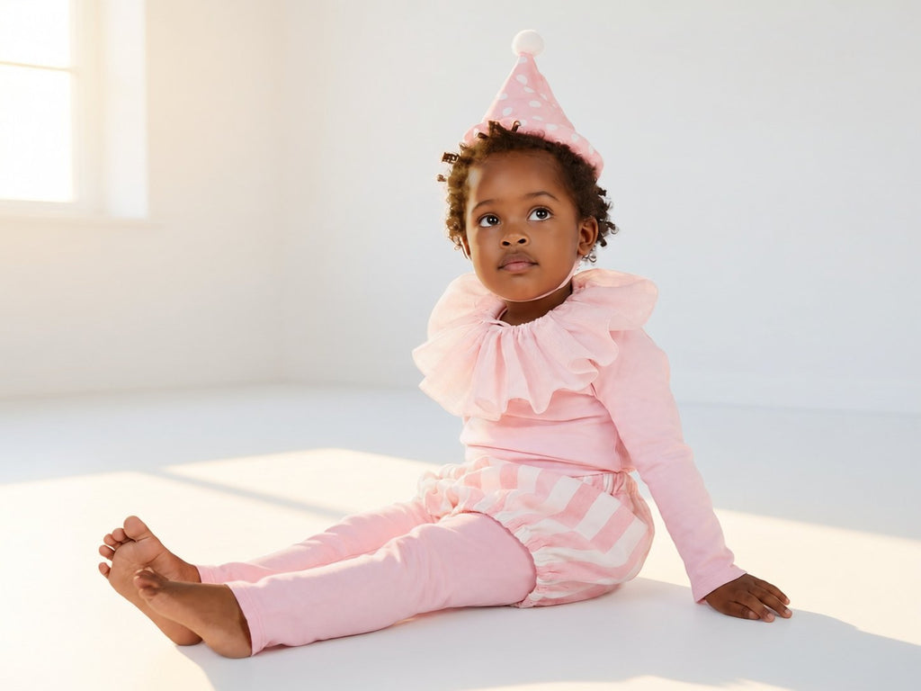 Pink Clown Halloween Costume