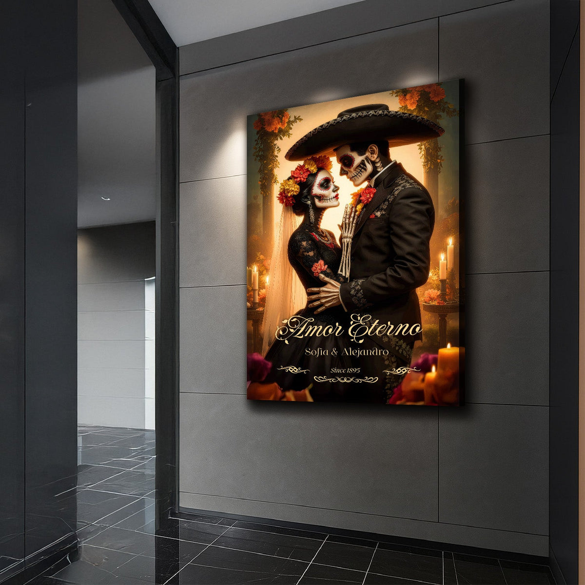 Personalized Eternal Love Halloween Sign
