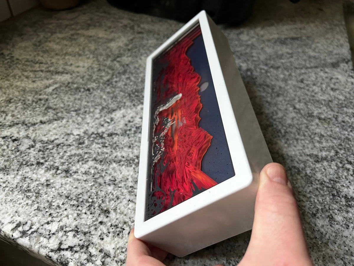 Walking on Mars 3D Paper Light