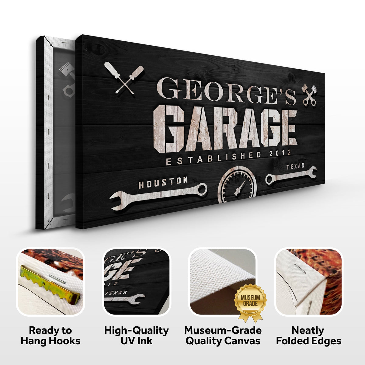 Man Cave Garage Sign