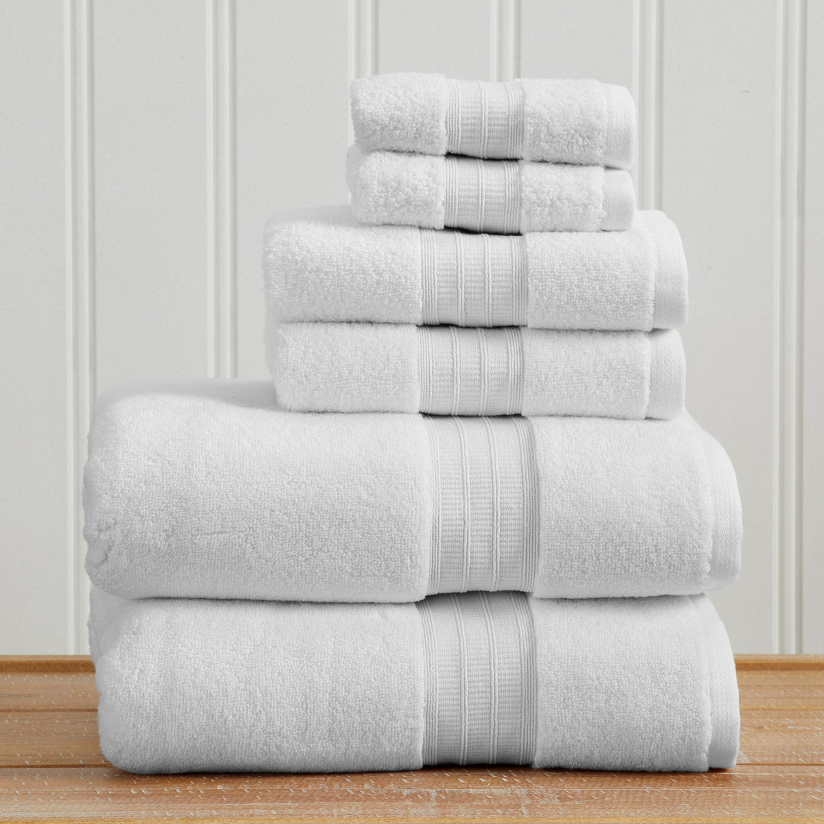 100% Cotton Premium Bath Towel Set - Chiara Collection