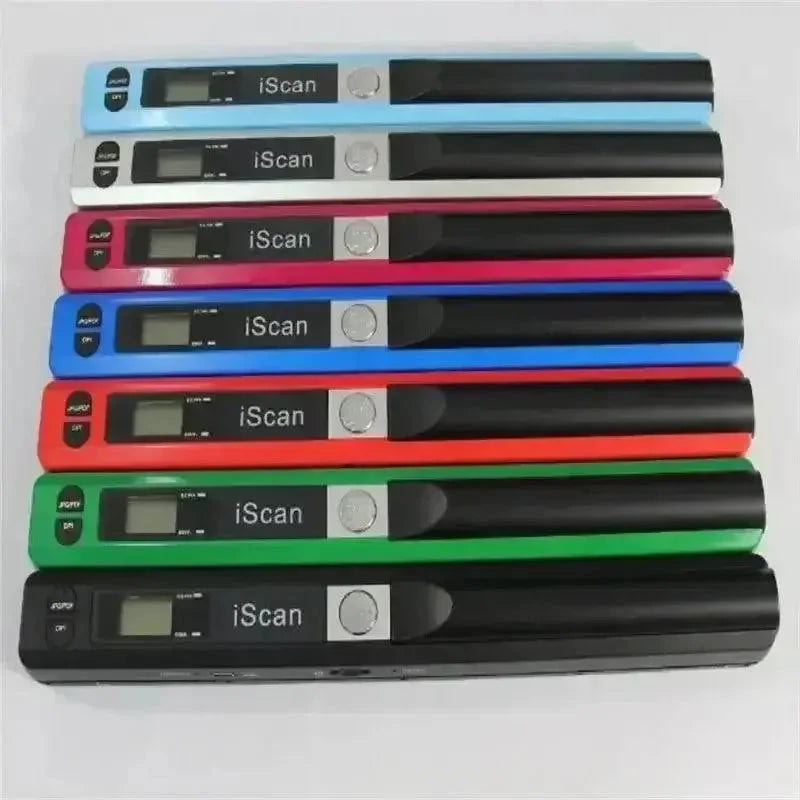 Black HD Portable Handheld A4 Scanner Imagine Effortlessly