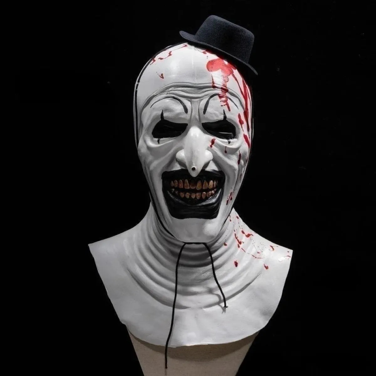 Terrifier 2 Art The Clown Cosplay Costume – Jumpsuit & Mask Halloween Set